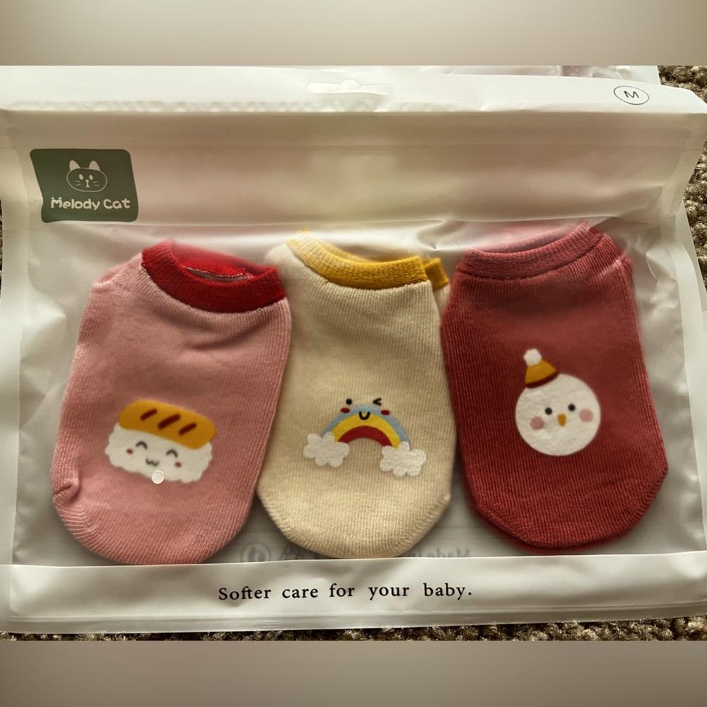 Cute Slip Resistant Baby Socks